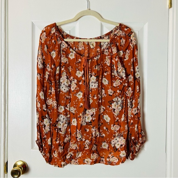 EUC Spell Gypsy Dancer Blouse Maple Size S - Picture 4 of 6